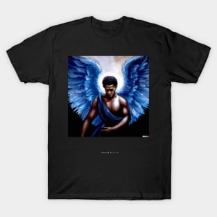 Black Angel Male T-Shirt